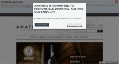 Desktop Screenshot of amathusdrinks.com